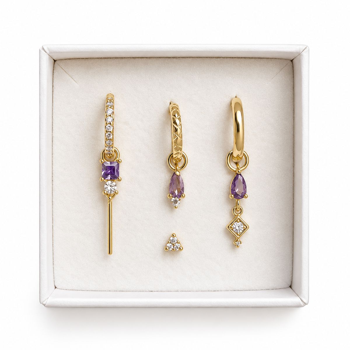 Amethyst mix set