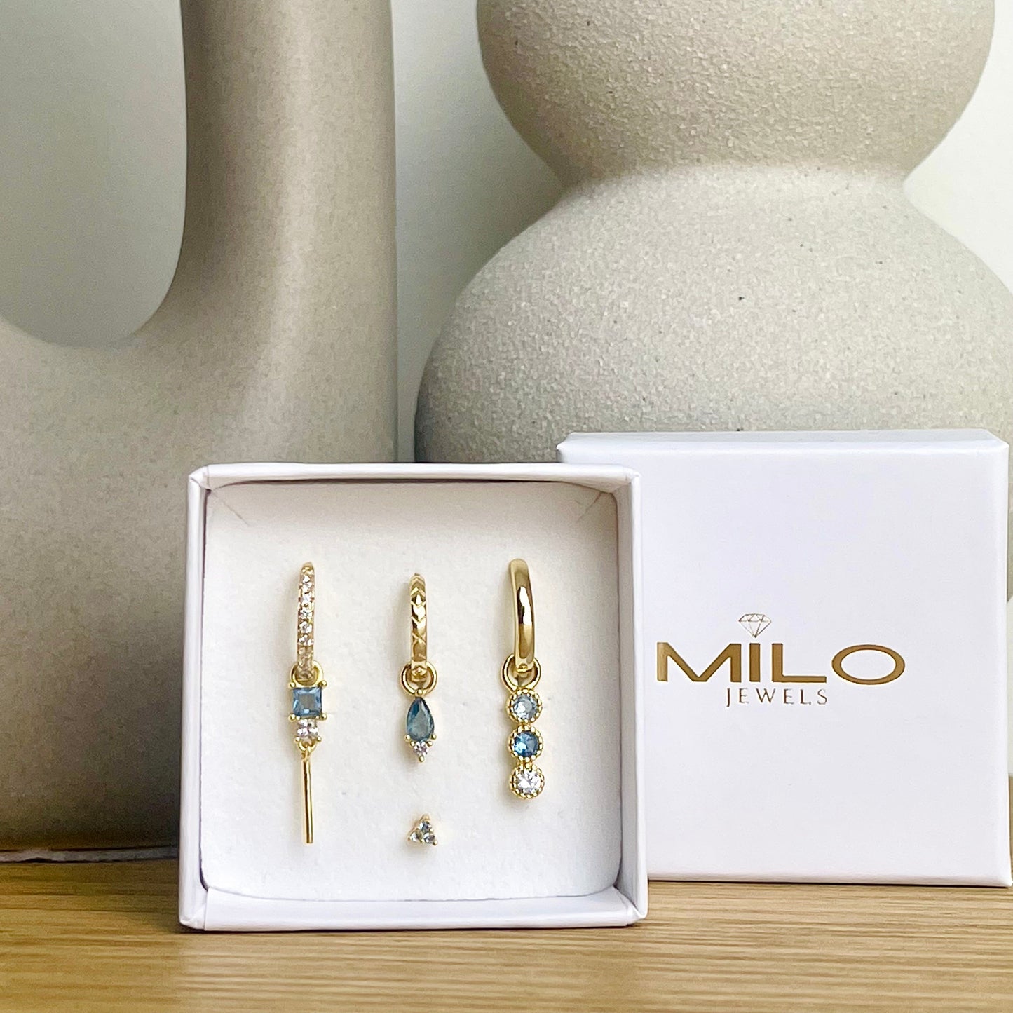 London blue mix set