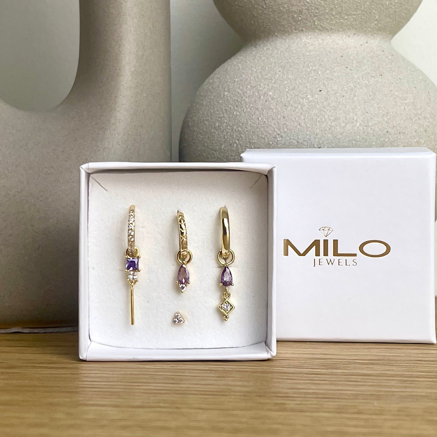 Amethyst mix set