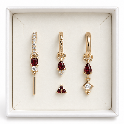 Garnet mix set