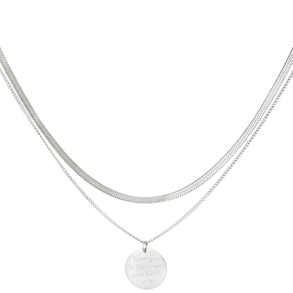 MILO - Love to the moon and back - Ketting - Silver